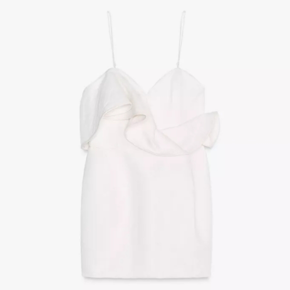 Zara Voluminous Short Dress ZW Collection - Picture 3 of 6